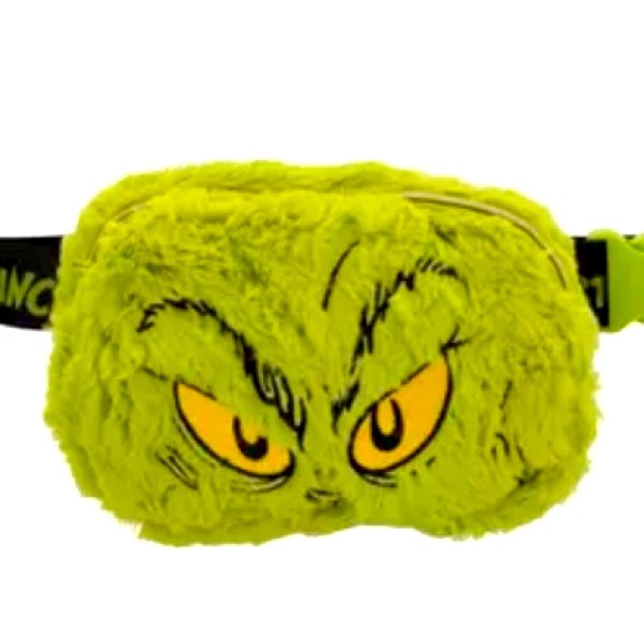 Grinch Fuzzy Belt Bag - Picture 6 of 15